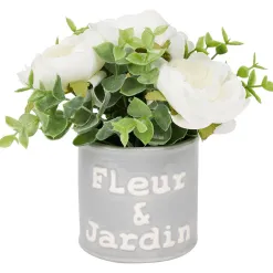 Merk Kunstplanten & -Bloemen>Kunstbloem In Pot Met Tekst