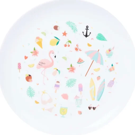 Merk Servies>Kunststof Bord Met Jungle