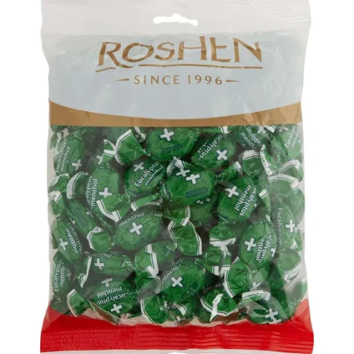 Mike & Ike Drop & Snoep>Roshen Keelpastilles Menthol-Eucalyptus