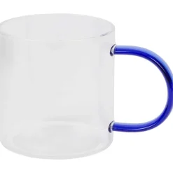 Merk Servies></noscript>Theeglas Met Gekleurd Oor